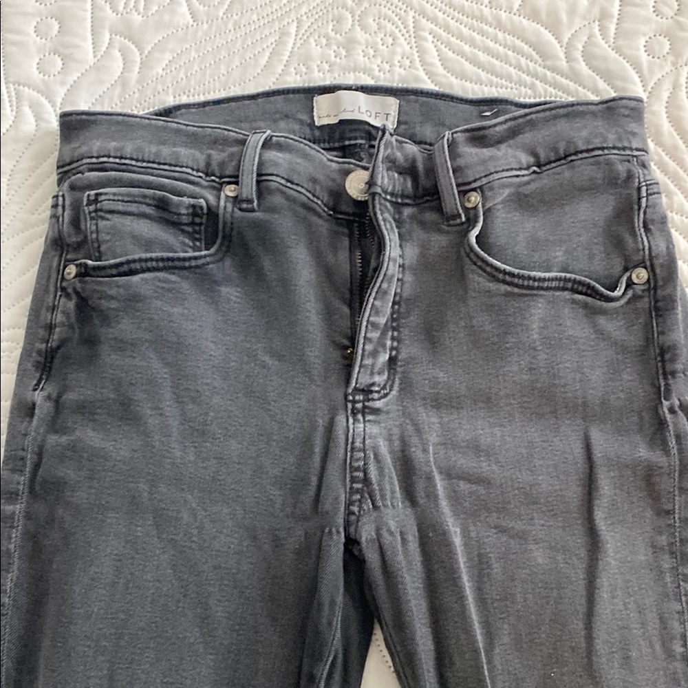 LOFT Women's Gray Jeans